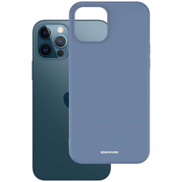 Spacecase Silicone Case Iphone 12 Pro Max Blue zdjęcie 2
