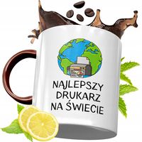 Kubek Bordowy Dla Drukarza Na Urodziny Prezent Z Nadrukiem Ze Zdjęciem