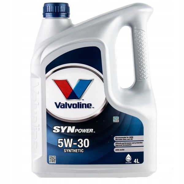 Olej Valvoline SYNPOWER 5W40 4L zdjęcie 9