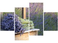 140CM 70 OBRAZ BUKIET LAWENDY ŚCIENNY