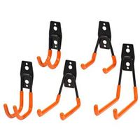Haczyki wieszaki uchwyt 5szt gumowane warsztat do szyn tablic swe