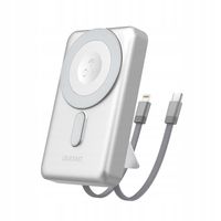 Powerbank K29 10000mAh MagSafe metalowa obudowa podstawka kable USB-C 20W