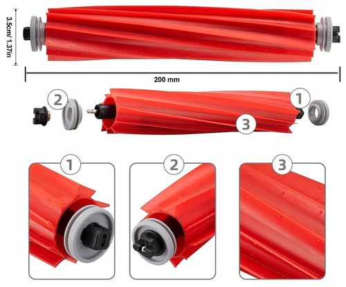 ZESTAW AKCESORIÓW FILTRY SZCZOTKI MOP DO XIAOMI ROBOROCK Q7, MAX, na Arena.pl