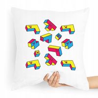 Poduszka Prezent Dla Syna Córki Dziecka Klocki Z Nadrukiem Ze Zdjęciem