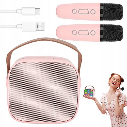 PRZENOŚNY ZESTAW DO KARAOKE BLUETOOTH 5.0 2000mAh na Arena.pl