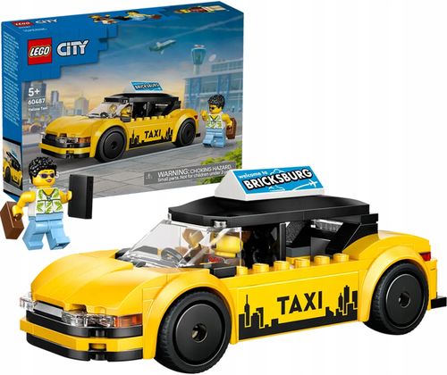 60487 - lego city - żółta taksówka na Arena.pl