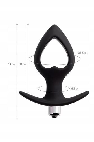 toyfa popo pleasure anal plug cordis m vibro black na Arena.pl
