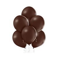 balony pastelowe brązowe 100szt.urodziny party