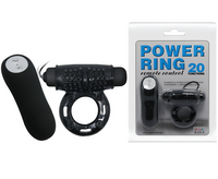 Pierścień Na Penisa Z Wibratorem - Power Ring Remote Control