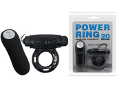 Pierścień Na Penisa Z Wibratorem - Power Ring Remote Control