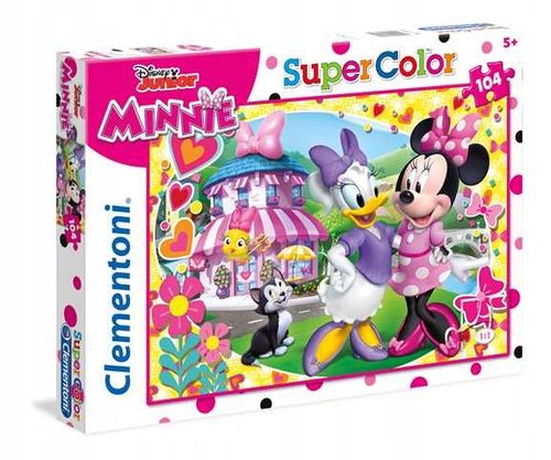 CLEMENTONI puzzle 104 Minnie Happy Helpers 27982 na Arena.pl