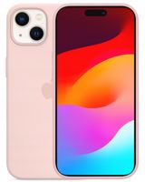 Plecki do iPhone 15 etui obudowa silicone case KREDOWY RÓŻOWY