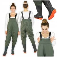 Wodery wędkarskie gumowce męskie 43 spodniobuty wędkarskie robocze