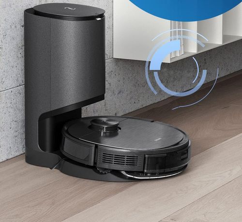 Robot odkurzający z funkcją mycia podłogi ECOVACS T9 AIVI, 5200mAh, Używany na Arena.pl