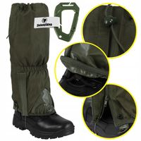 Stuptuty ochraniacze wodoodporne wojskowe MIL-TEC Pro stalowa linka