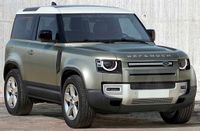 Land Rover Defender - Chromowane Listwy Grill Chrom Atrapy Zderzaka Tuning