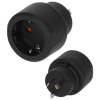 Adapter podróżny wtyczka do gniazdka Australia Chiny Nowa Zelandia