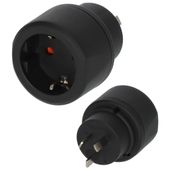 Adapter podróżny wtyczka do gniazdka Australia Chiny Nowa Zelandia