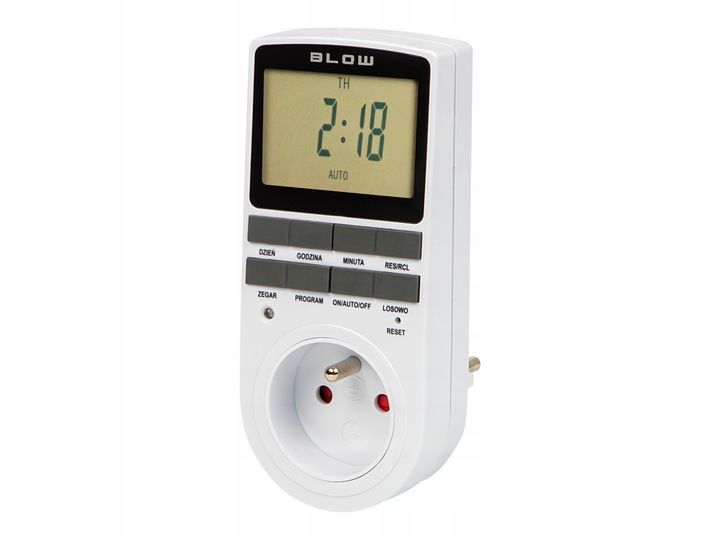 2x PROGRAMATOR CZASOWY WŁĄCZNIK WYŁĄCZNIK LCD CYFROWY HARMONOGRAM 7 DNI zdjęcie 8