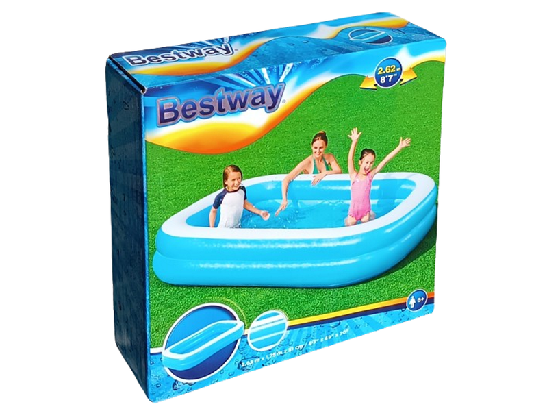 Dmuchany basen - Bestway 51x175x262cm - 778L zdjęcie 1