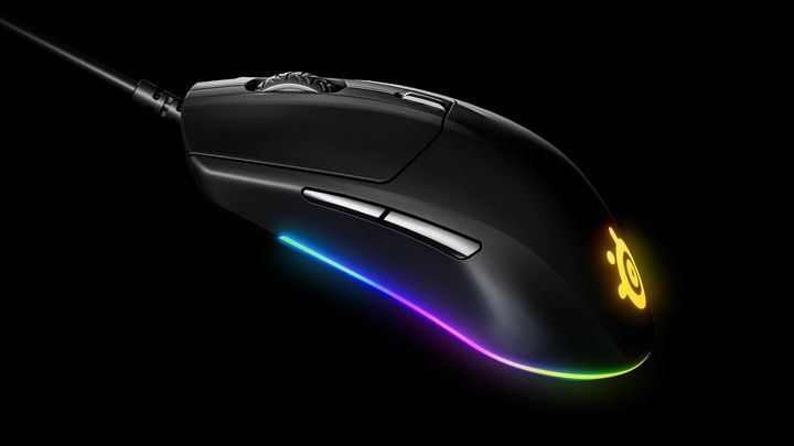 Mysz SteelSeries Rival 3 GAMING RGB USB Przewodowa zdjęcie 4