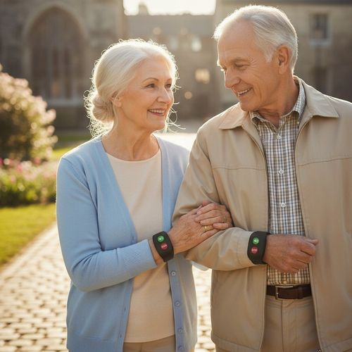 OPASKA DLA SENIORA Z MONITORINGIEM ZDROWIA NA PREZENT SOS GPS 1M na Arena.pl