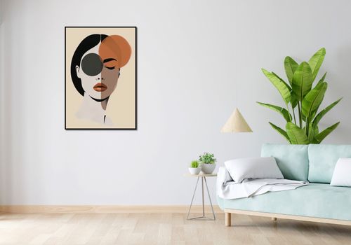 Plakat 68x98cm Dwie Strony Piękna na Arena.pl