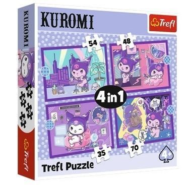 Puzzle 4W1 Dzień Kuromi Hello Kitty 34676 zdjęcie 1