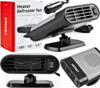 TERMOWENTYLATOR GRZEJNIK SAMOCHODOWY DMUCHAWA 12V 150W FARELKA NAGRZEWNICA