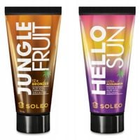 Zestaw Przyśpieszacz Soleo Hello Sun 150ml + Bronzer Soleo Jungle Fruit