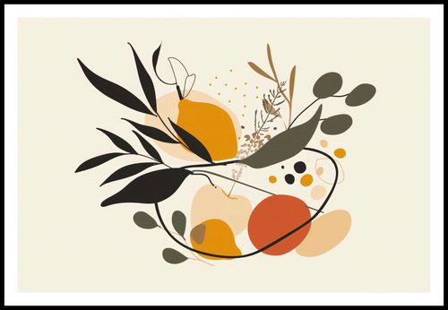 Plakat 91,5x61cm Botaniczny Wir na Arena.pl