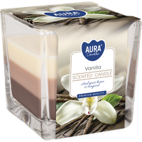Świeca zapachowa BISPOL Aura snk80-67 (Wanilia) ~32h