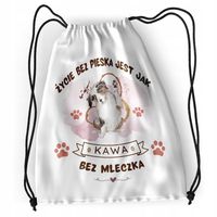Plecak Pieski Szkolny Worek Torba Z Nadrukiem Ze Zdjęciem
