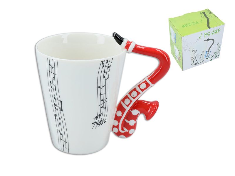 Kubek muzyczny - saksofon zdjęcie 1