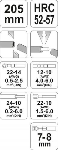 YATO - Wielofunkcyjny ściągacz izolacji 205mm na Arena.pl