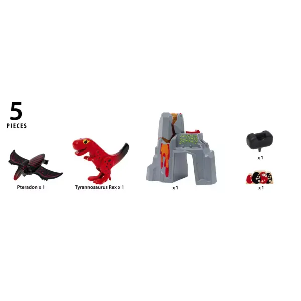 BRIO. Zestaw Dino Wulkan zdjęcie 9