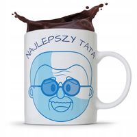 Kubek Na Dzień Ojca Dla Taty Najlepszy Tata Z Nadrukiem Ze Zdjęciem