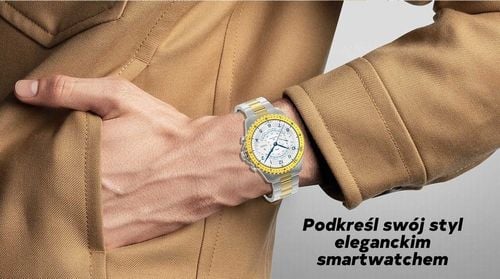 smartwatch męski gravity gt16-2 black / czarna bransoleta na Arena.pl
