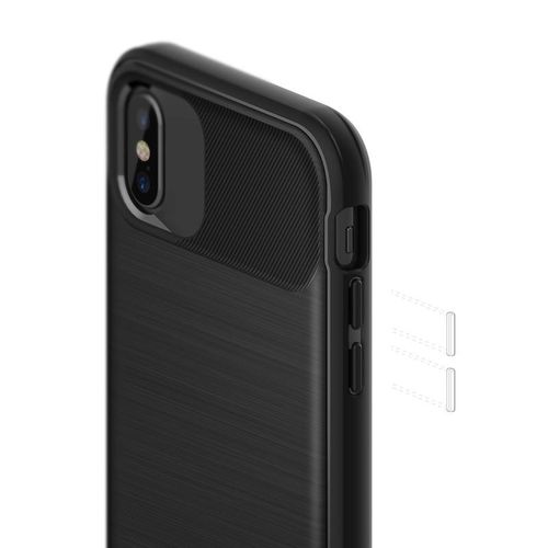Caseology Vault Case - Etui iPhone Xs / X (Black) na Arena.pl