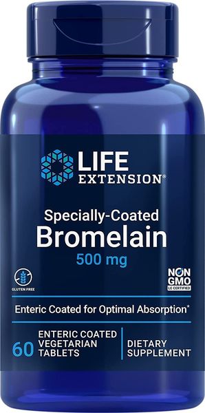 LIFE EXTENSION Bromelain (60 tabl.) zdjęcie 1