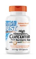 DOCTOR'S BEST Curcumin From Turmeric Root with C3 Complex BioPerine 120 kap
