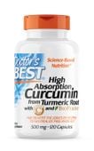 DOCTOR'S BEST Curcumin From Turmeric Root with C3 Complex BioPerine 120 kap