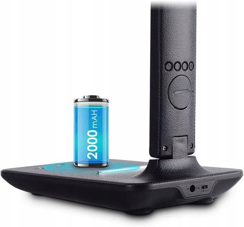 Lampka biurkowa LED lampa na biurko WYŚWIETLACZ LED Zegar Data 5 na Arena.pl