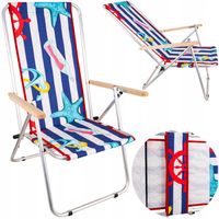 LEŻAK OGRODOWY SKŁADANY FOTEL ROZKŁADANY KRZESŁO MEBLE OGRODOWE POLSKI