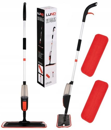 LUND MOP ZE SPRYSKIWACZEM SKŁADANY 2 X DODATKOWE NAKŁADKI MIKROFIBRA 67160 na Arena.pl