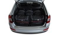SKODA OCTAVIA KOMBI 2013+ TORBY DO BAGAŻNIKA 5 SZT KJUST