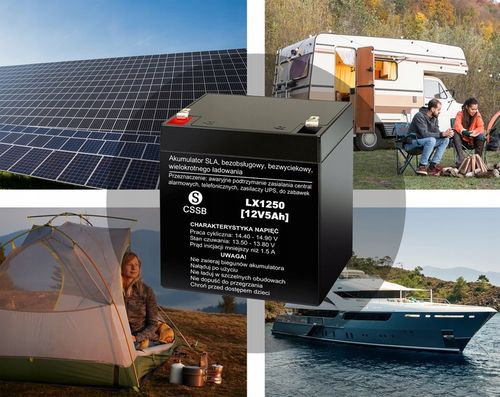 AKUMULATOR BEZOBSŁUGOWY AGM 12V 5Ah DO ZABAWKI AUTKA UPS ALARM KOSIARKI na Arena.pl