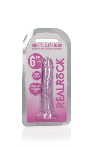 Straight Realistic Dildo With Suction Cup - 6'' / 14,5 na Arena.pl