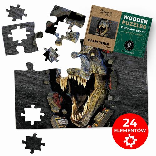 PUZZLE DREWNIANE DOUBLE Z TWOJEGO ZDJĘCIA NA PREZENT 24 el60x40cm na Arena.pl