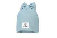 BROEL WIOLA czapka prążkowana z kokardą miętowa 52-54